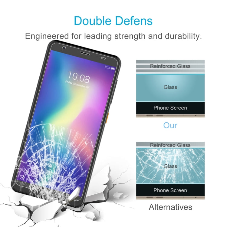 10 PCS 0.26mm 9H 2.5D Tempered Glass Film For ZTE Orange Neva Zen