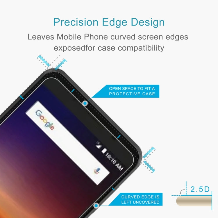 10 PCS 0.26mm 9H 2.5D Tempered Glass Film For ZTE Tempo X N9137