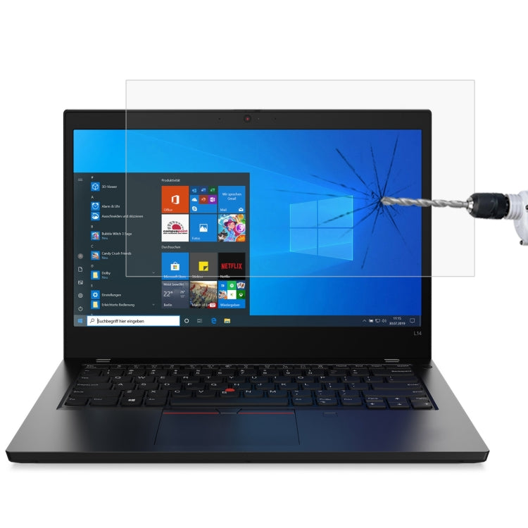 Laptop Screen HD Tempered Glass Protective Film For ThinkPad L14 14 inch