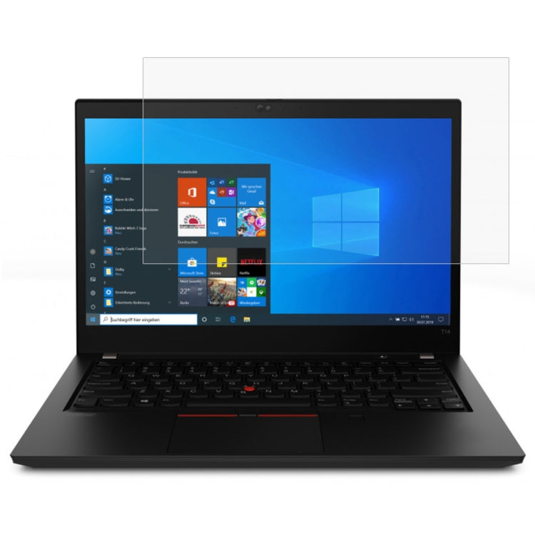 Laptop Screen HD Tempered Glass Protective Film For ThinkPad T14 14 inch