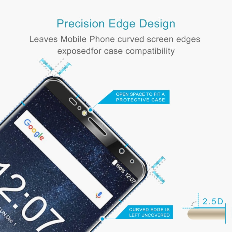 50 PCS 0.26mm 9H 2.5D Tempered Glass Film For Oukitel K6