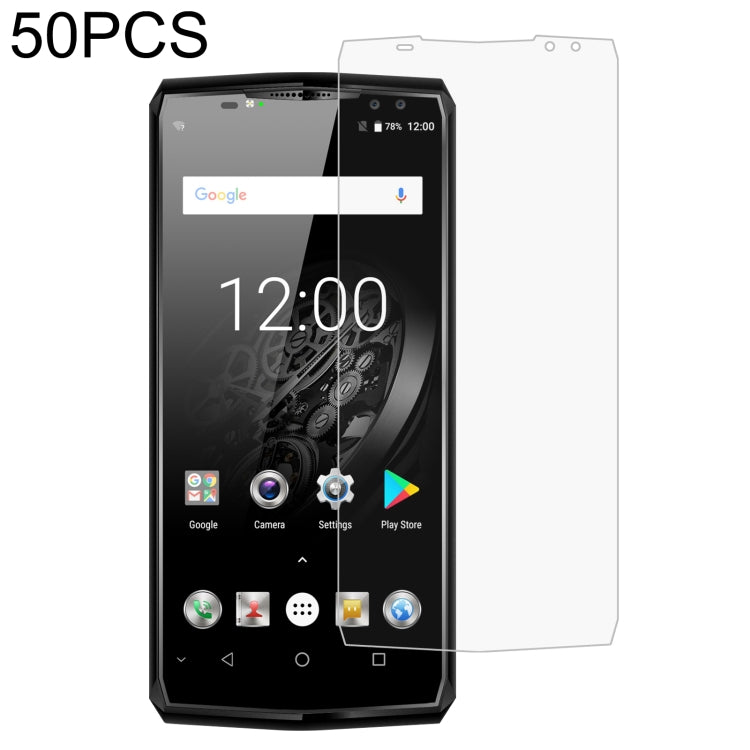 50 PCS 0.26mm 9H 2.5D Tempered Glass Film For Oukitel K10