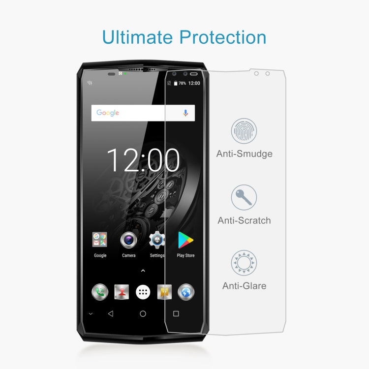 50 PCS 0.26mm 9H 2.5D Tempered Glass Film For Oukitel K10