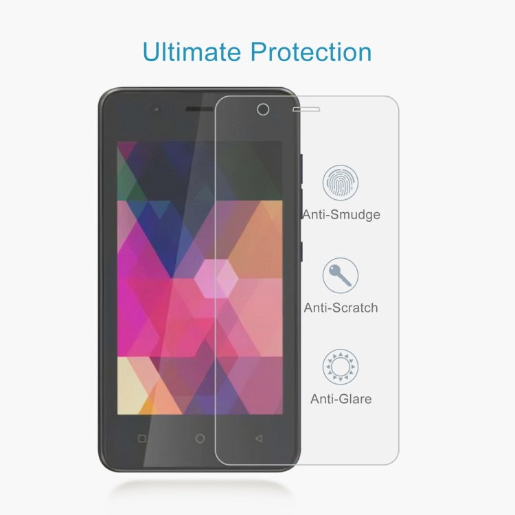 50 PCS 0.26mm 9H 2.5D Tempered Glass Film For Tecno S2