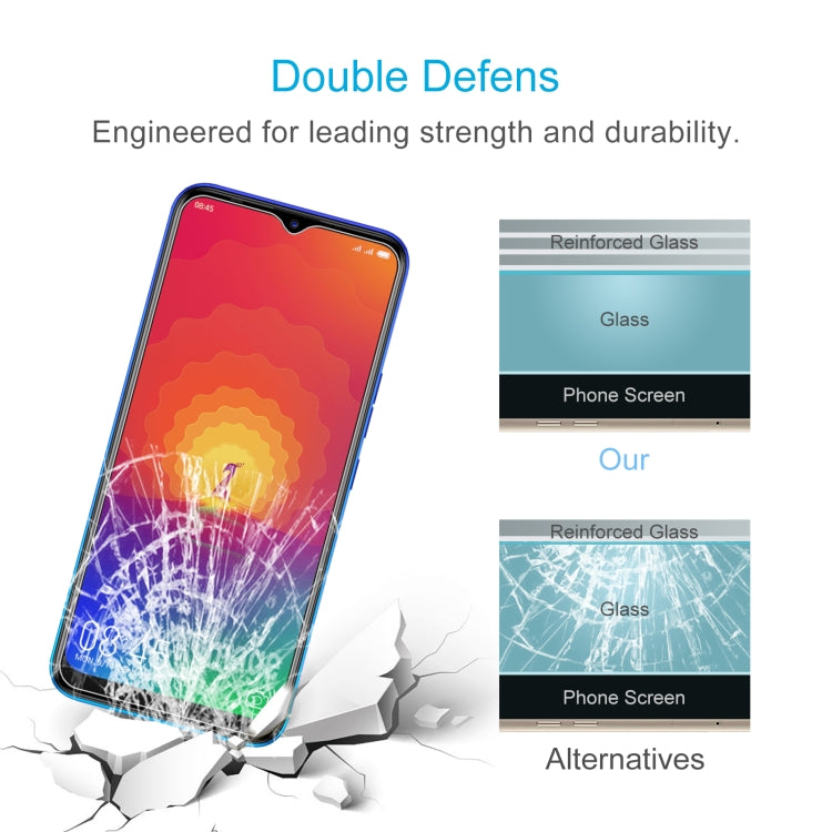50 PCS 0.26mm 9H 2.5D Tempered Glass Film For Tecno Spark 4