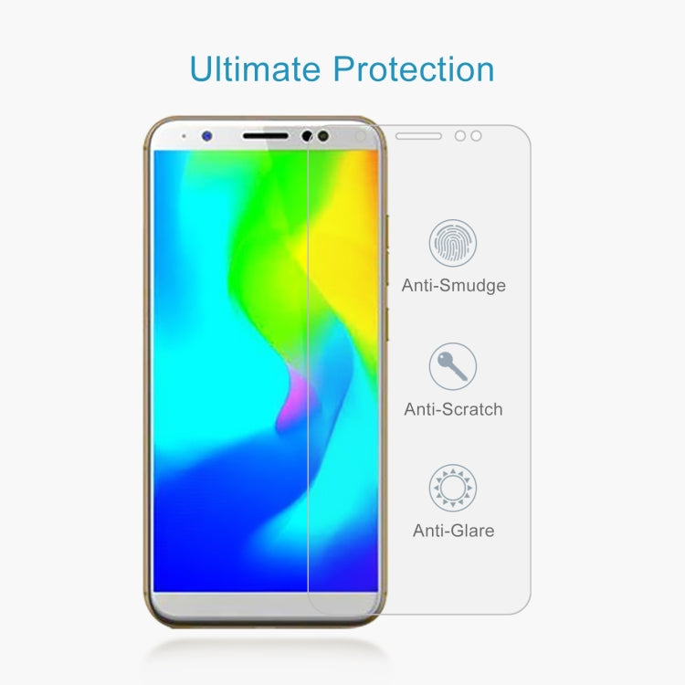 50 PCS 0.26mm 9H 2.5D Tempered Glass Film For Tecno Spark CM