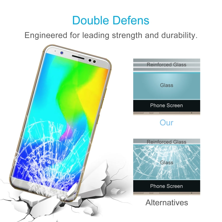 50 PCS 0.26mm 9H 2.5D Tempered Glass Film For Tecno Spark CM