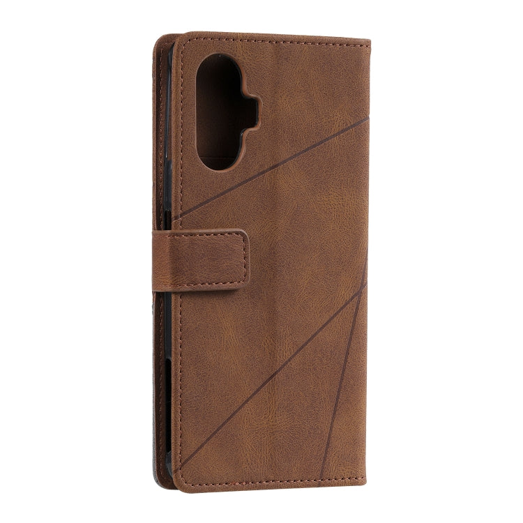 For Xiaomi Poco F3 GT Skin Feel Splicing Horizontal Flip Leather Phone Case