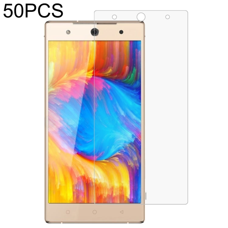 50 PCS 0.26mm 9H 2.5D Tempered Glass Film For Tecno Camon C9