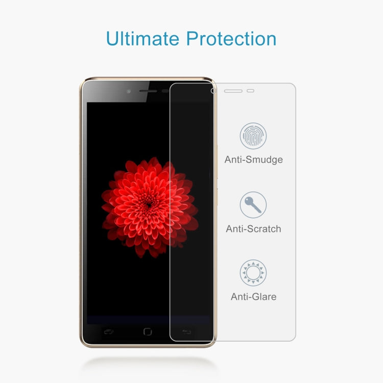 50 PCS 0.26mm 9H 2.5D Tempered Glass Film For Tecno L8 Lite