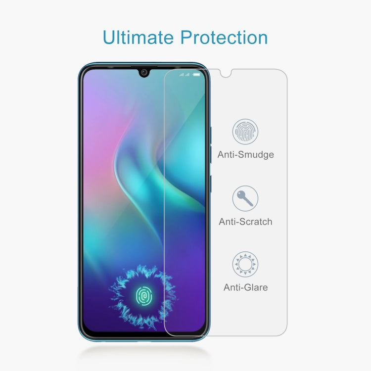 50 PCS 0.26mm 9H 2.5D Tempered Glass Film For Tecno Phantom 9