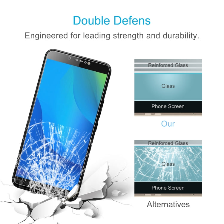 50 PCS 0.26mm 9H 2.5D Tempered Glass Film For Tecno Pouvoir 3 Air