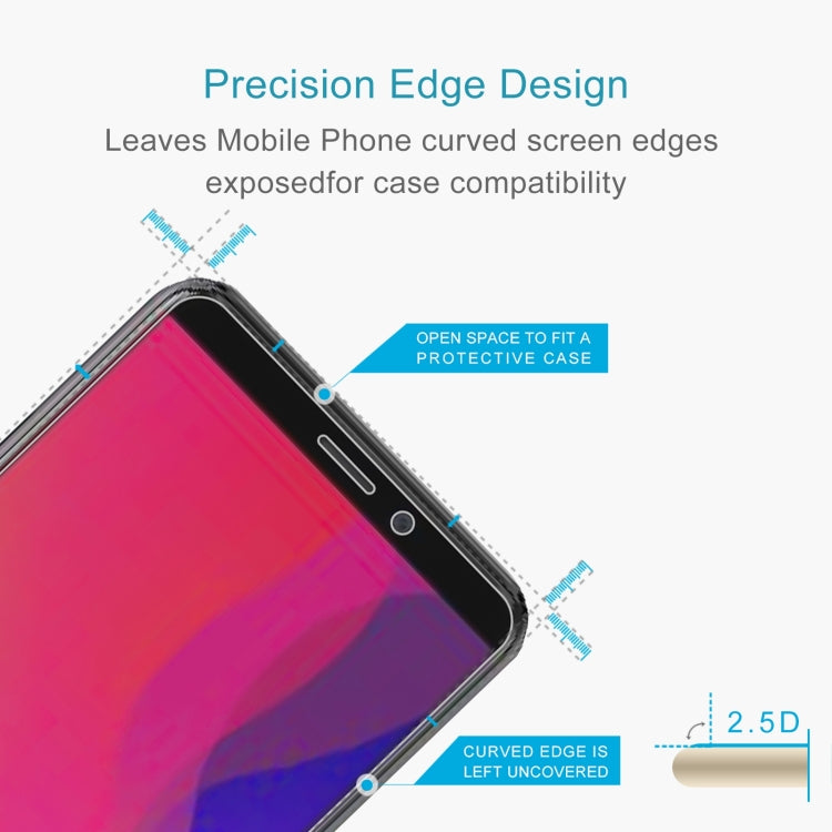 50 PCS 0.26mm 9H 2.5D Tempered Glass Film For Ulefone Power 3L