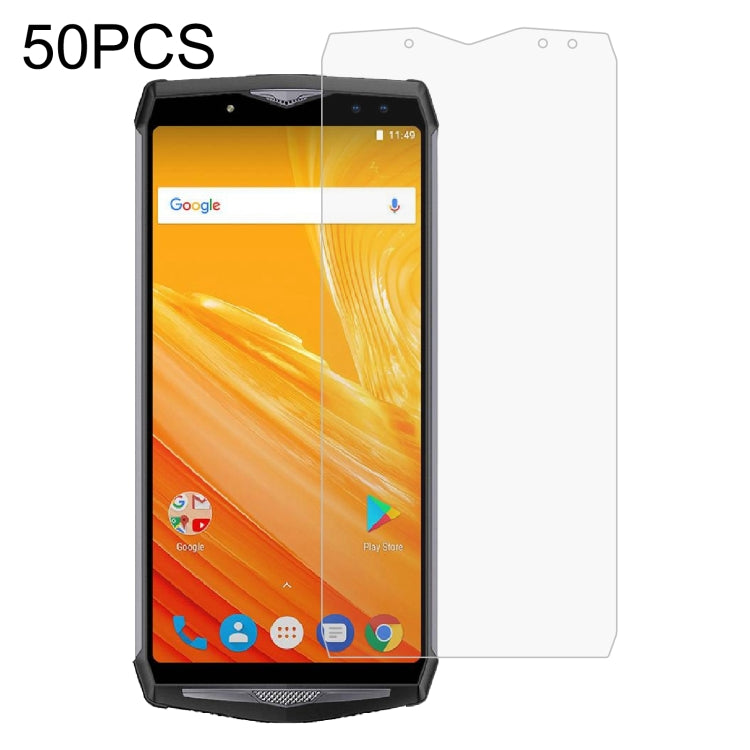 50 PCS 0.26mm 9H 2.5D Tempered Glass Film For Ulefone Power 5S