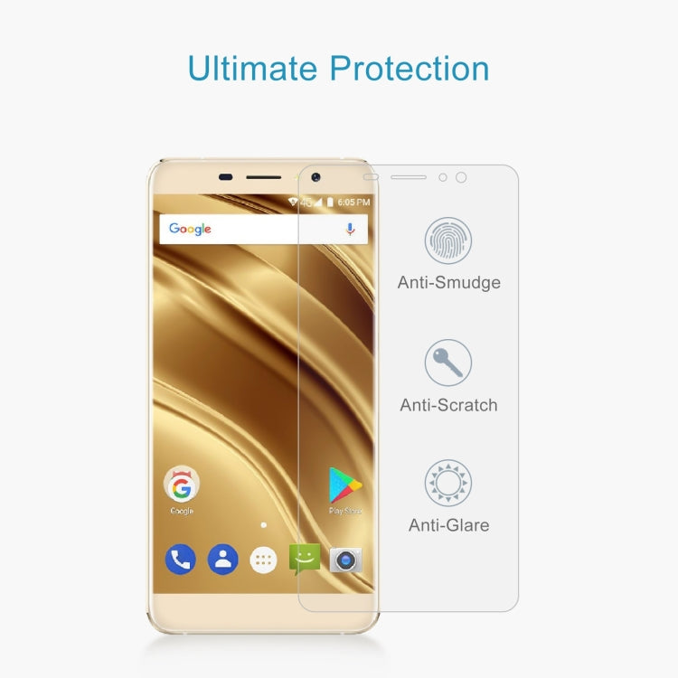 50 PCS 0.26mm 9H 2.5D Tempered Glass Film For Ulefone S8 Pro