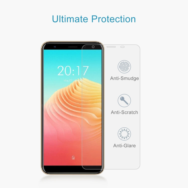 50 PCS 0.26mm 9H 2.5D Tempered Glass Film For Ulefone S9 Pro