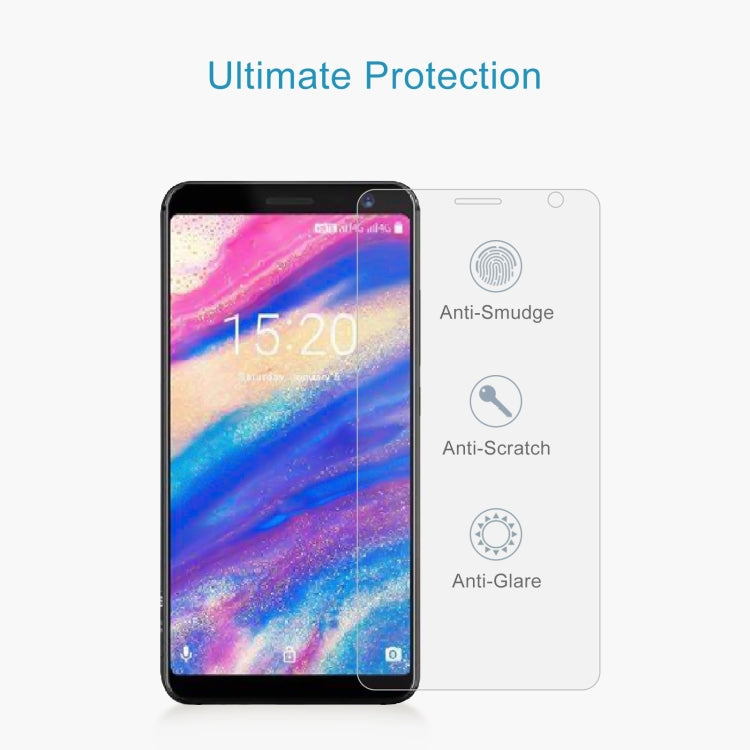 50 PCS 0.26mm 9H 2.5D Tempered Glass Film For Umidigi A1 Pro
