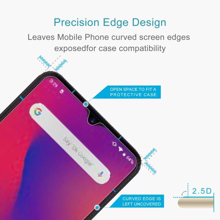 50 PCS 0.26mm 9H 2.5D Tempered Glass Film For Umidigi F1