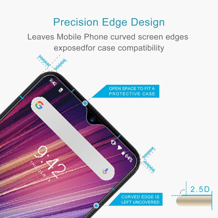 50 PCS 0.26mm 9H 2.5D Tempered Glass Film For Umidigi F1 Play