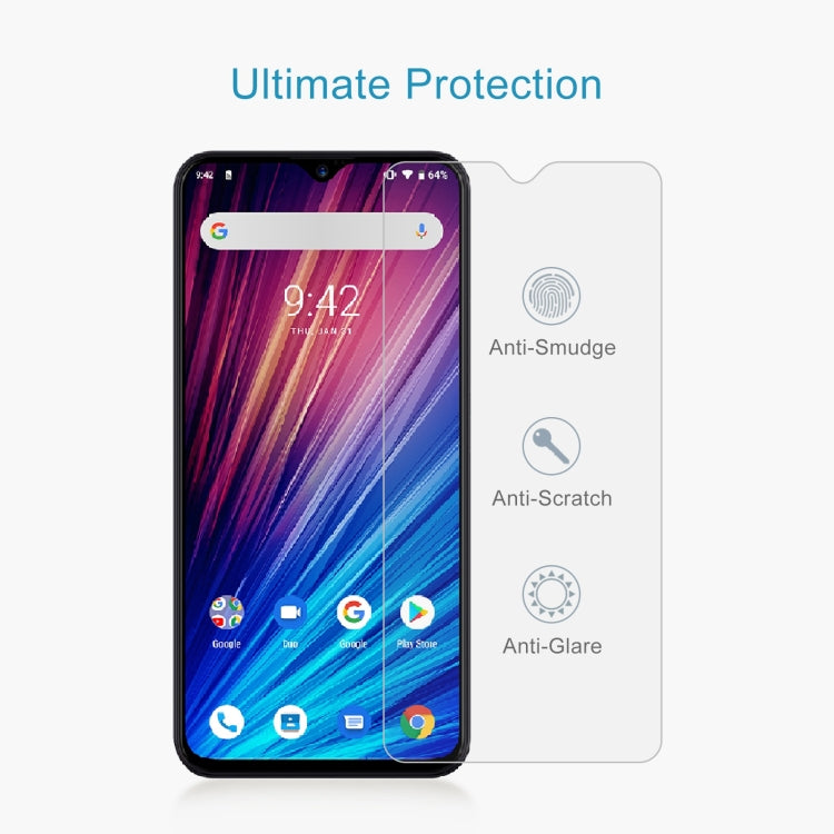 50 PCS 0.26mm 9H 2.5D Tempered Glass Film For Umidigi F1 Play