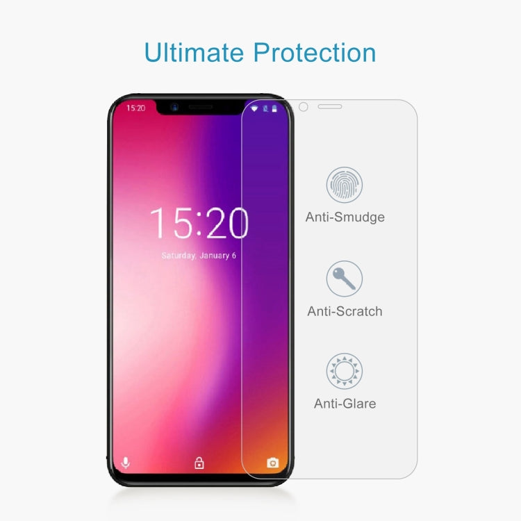 50 PCS 0.26mm 9H 2.5D Tempered Glass Film For Umidigi One Pro