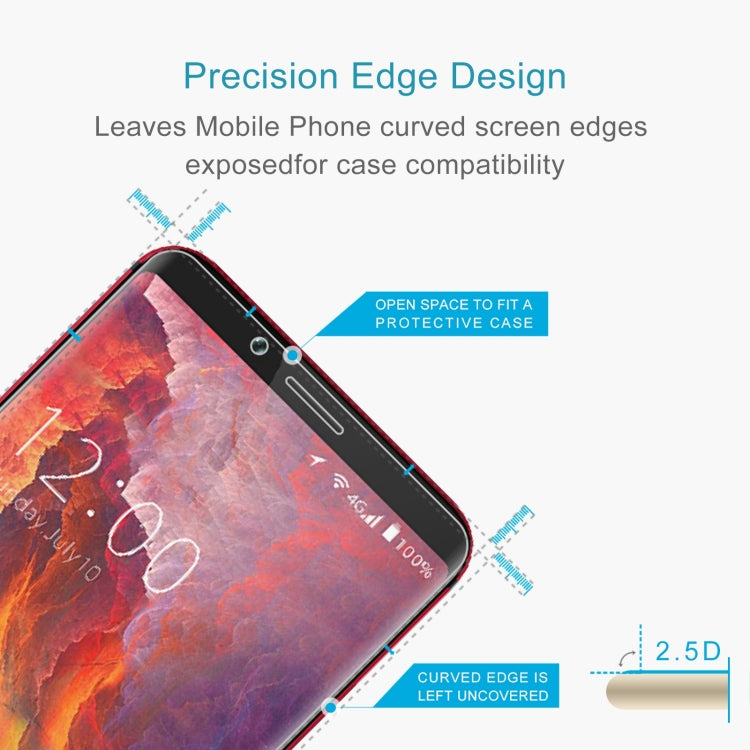 50 PCS 0.26mm 9H 2.5D Tempered Glass Film For Umidigi S2 Lite