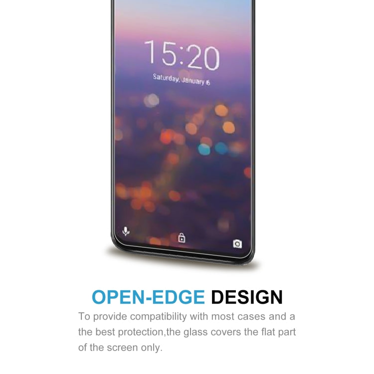 50 PCS 0.26mm 9H 2.5D Tempered Glass Film For Umidigi Z2
