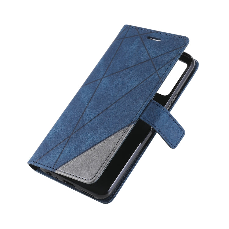 For vivo Y20 / Y20 2021 / Y20s Skin Feel Splicing Horizontal Flip Leather Phone Case