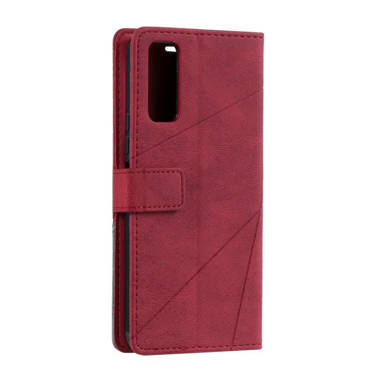 For vivo Y20 / Y20 2021 / Y20s Skin Feel Splicing Horizontal Flip Leather Phone Case