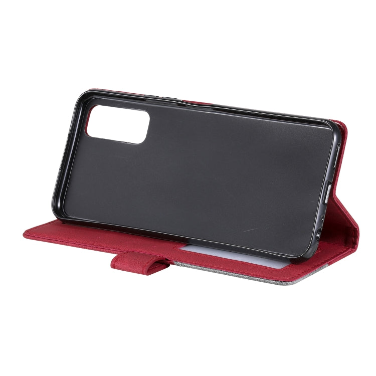 For vivo Y20 / Y20 2021 / Y20s Skin Feel Splicing Horizontal Flip Leather Phone Case