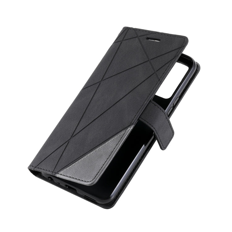 For vivo Y20 / Y20 2021 / Y20s Skin Feel Splicing Horizontal Flip Leather Phone Case