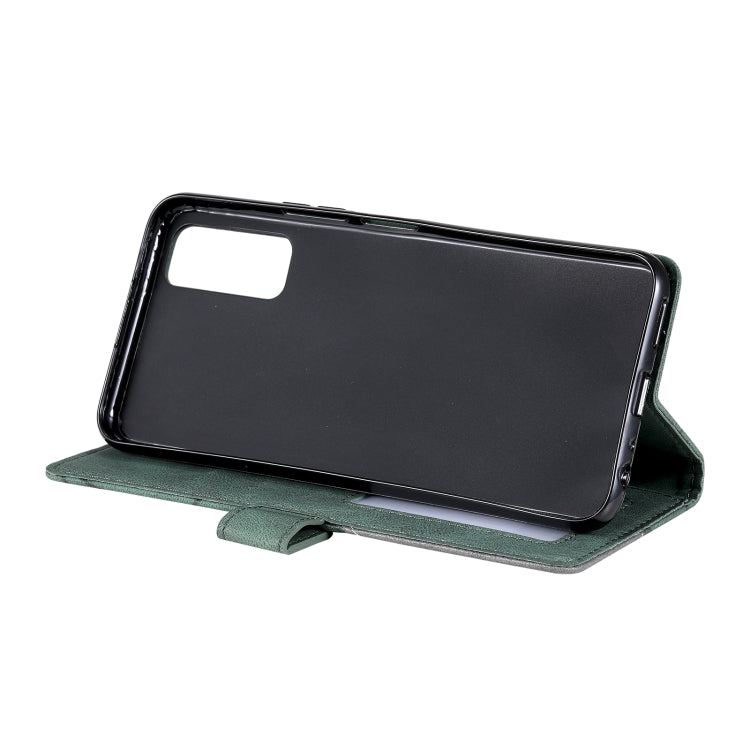 For vivo Y20 / Y20 2021 / Y20s Skin Feel Splicing Horizontal Flip Leather Phone Case