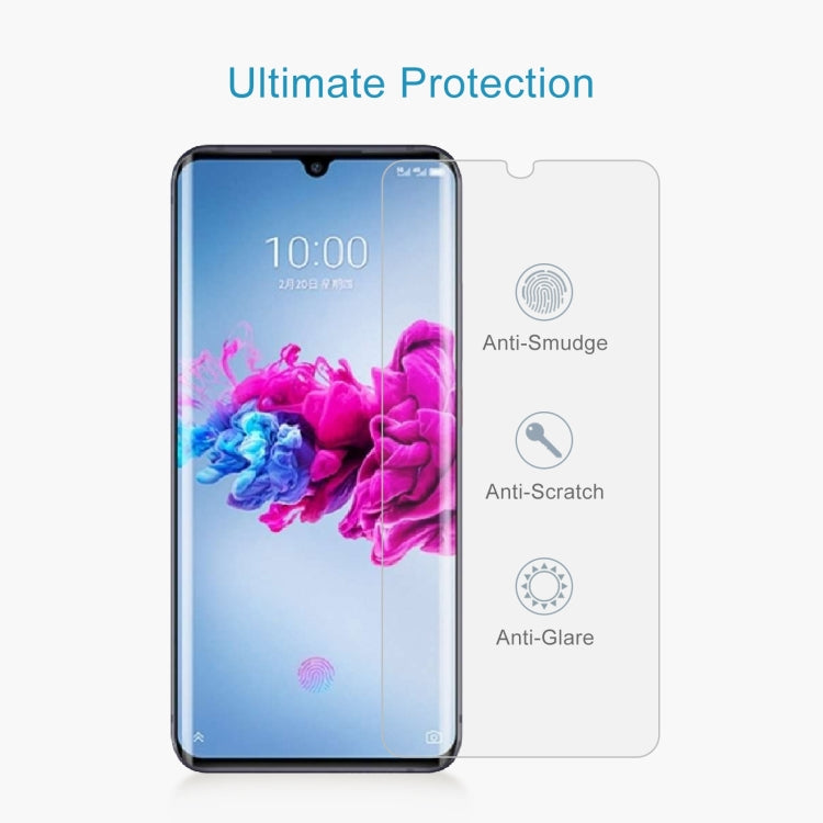 50 PCS 0.26mm 9H 2.5D Tempered Glass Film For ZTE Axon 11 4G