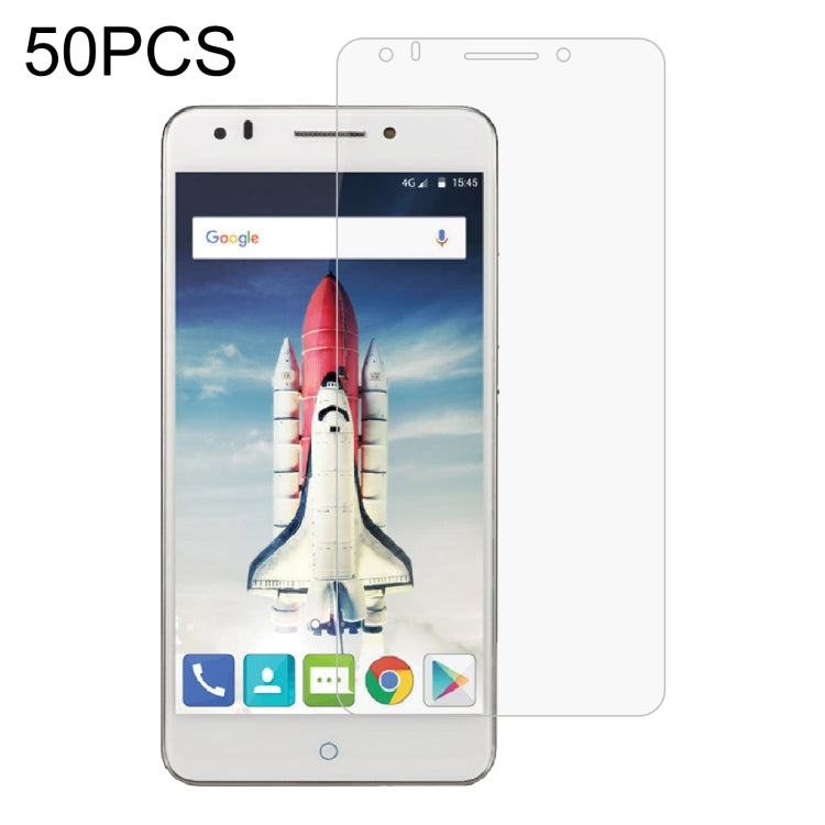 50 PCS 0.26mm 9H 2.5D Tempered Glass Film For ZTE Blade A570