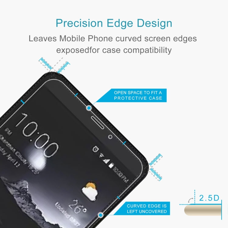 50 PCS 0.26mm 9H 2.5D Tempered Glass Film For ZTE Blade A606