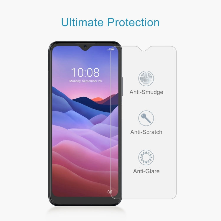 50 PCS 0.26mm 9H 2.5D Tempered Glass Film For ZTE Blade V Smart