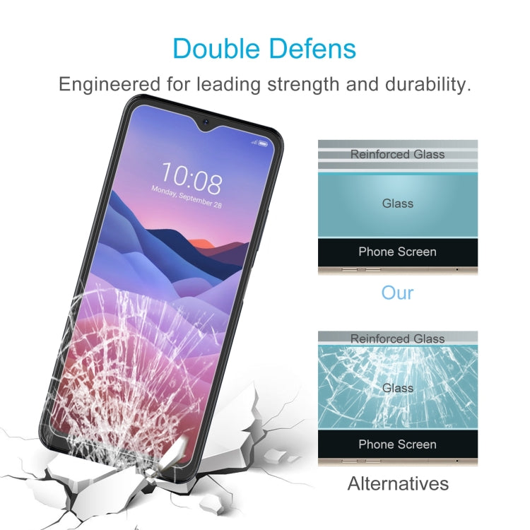50 PCS 0.26mm 9H 2.5D Tempered Glass Film For ZTE Blade V Smart