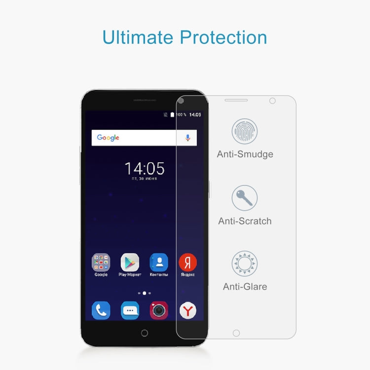 50 PCS 0.26mm 9H 2.5D Tempered Glass Film For ZTE Blade V7 Plus