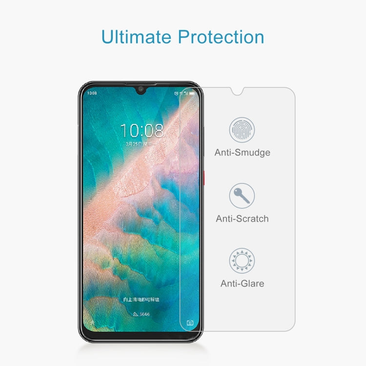 50 PCS 0.26mm 9H 2.5D Tempered Glass Film For ZTE Blade V10