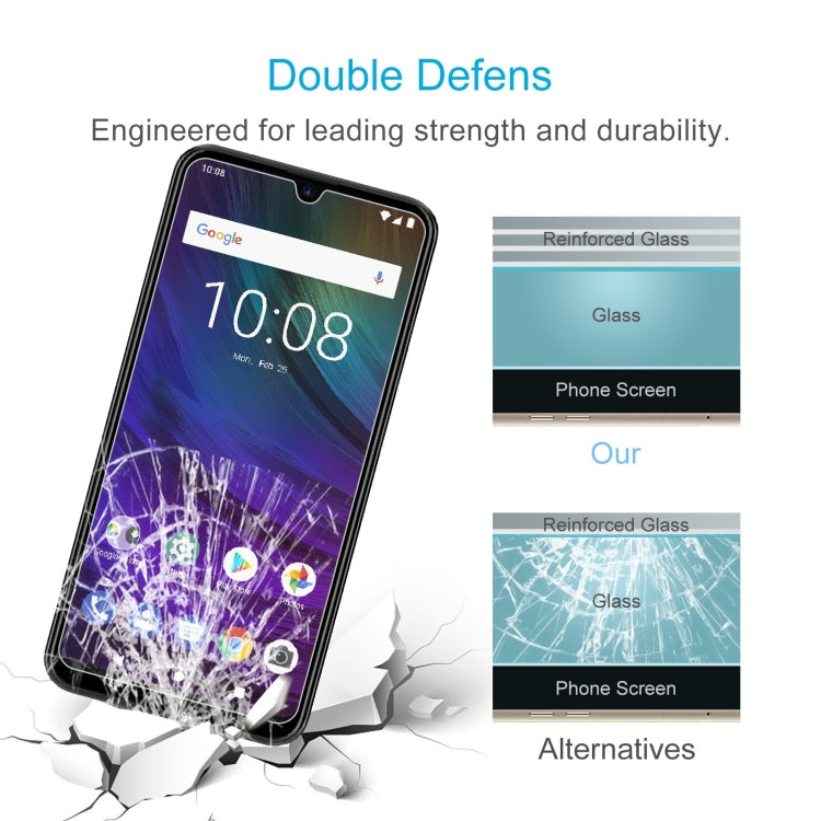 50 PCS 0.26mm 9H 2.5D Tempered Glass Film For ZTE Blade V10 Vita