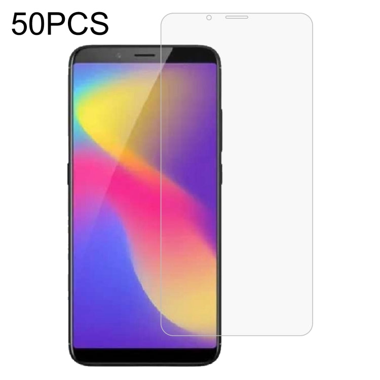 50 PCS 0.26mm 9H 2.5D Tempered Glass Film For ZTE nubia N3