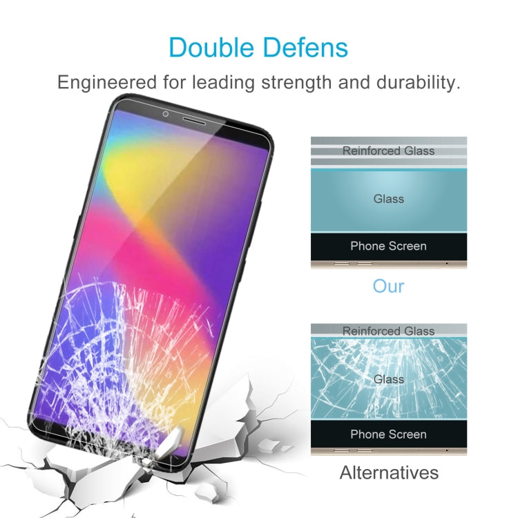 50 PCS 0.26mm 9H 2.5D Tempered Glass Film For ZTE nubia N3