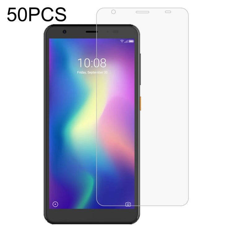 50 PCS 0.26mm 9H 2.5D Tempered Glass Film For ZTE Orange Neva Zen