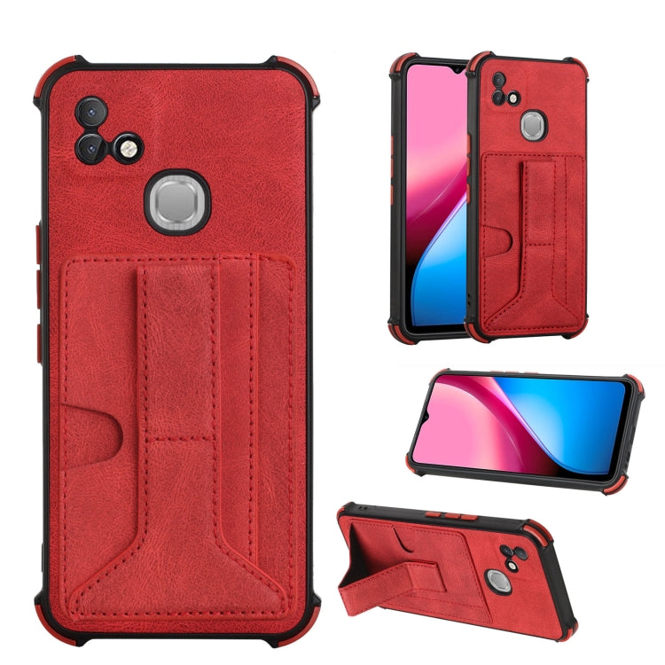 Dream Card Holder Leather Phone Case For Infinx Hot 10i