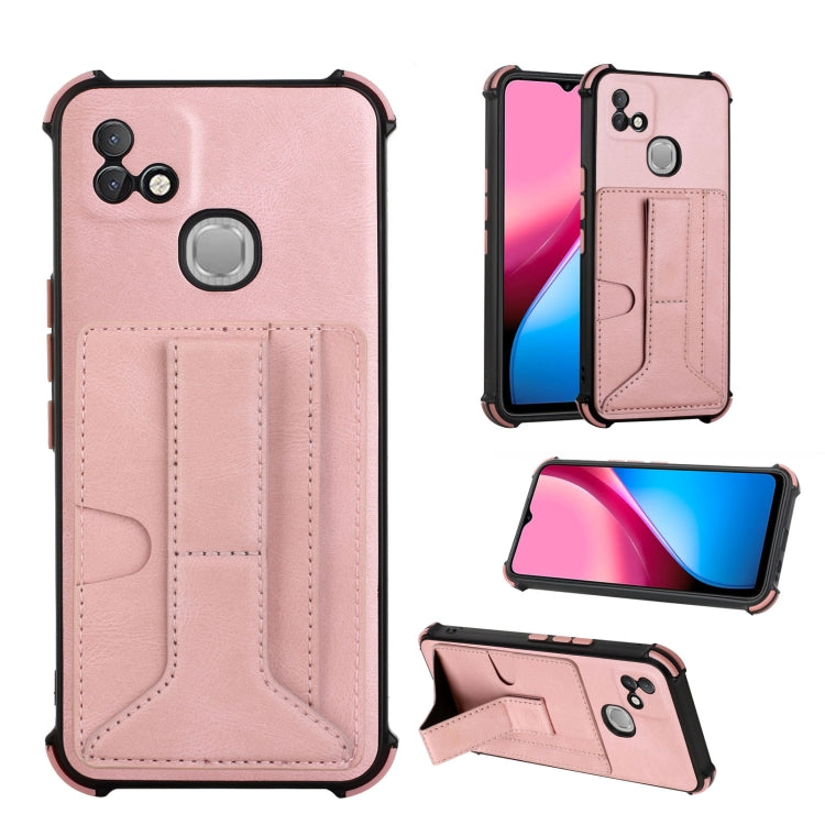 Dream Card Holder Leather Phone Case For Infinx Hot 10i