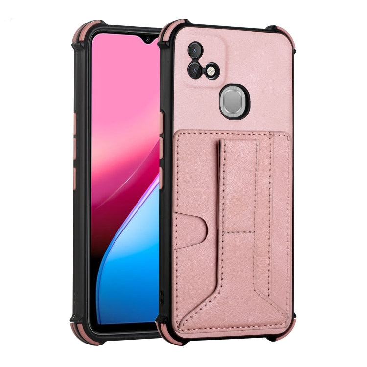 Dream Card Holder Leather Phone Case For Infinx Hot 10i