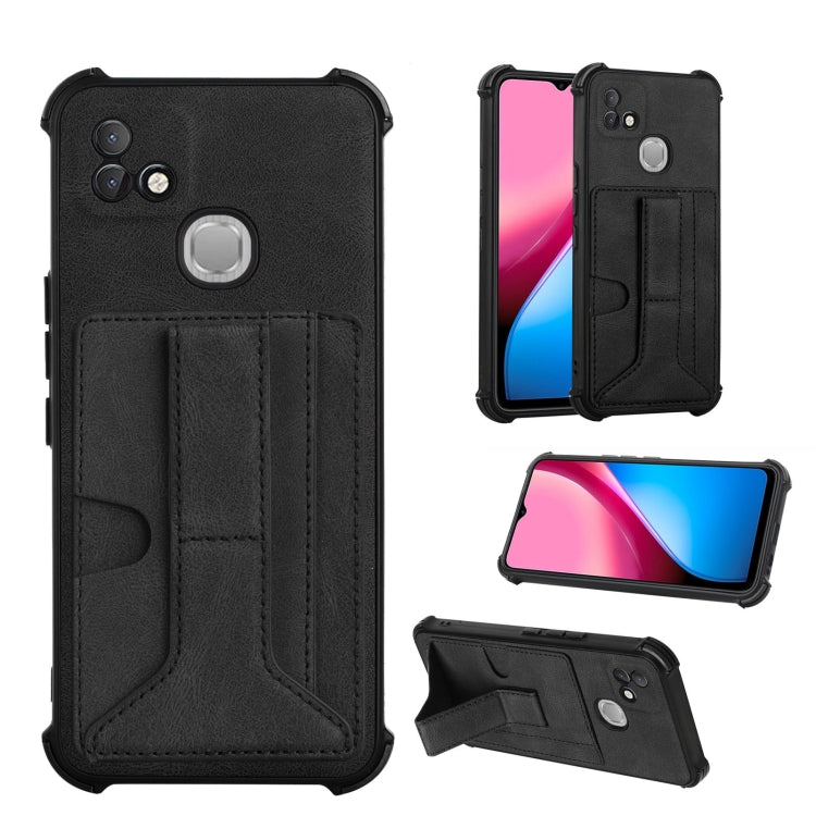 Dream Card Holder Leather Phone Case For Infinx Hot 10i