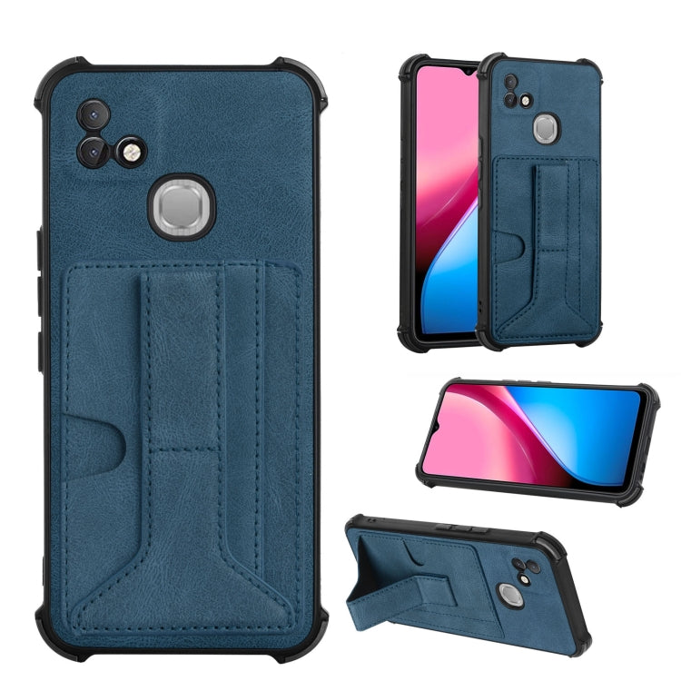 Dream Card Holder Leather Phone Case For Infinx Hot 10i