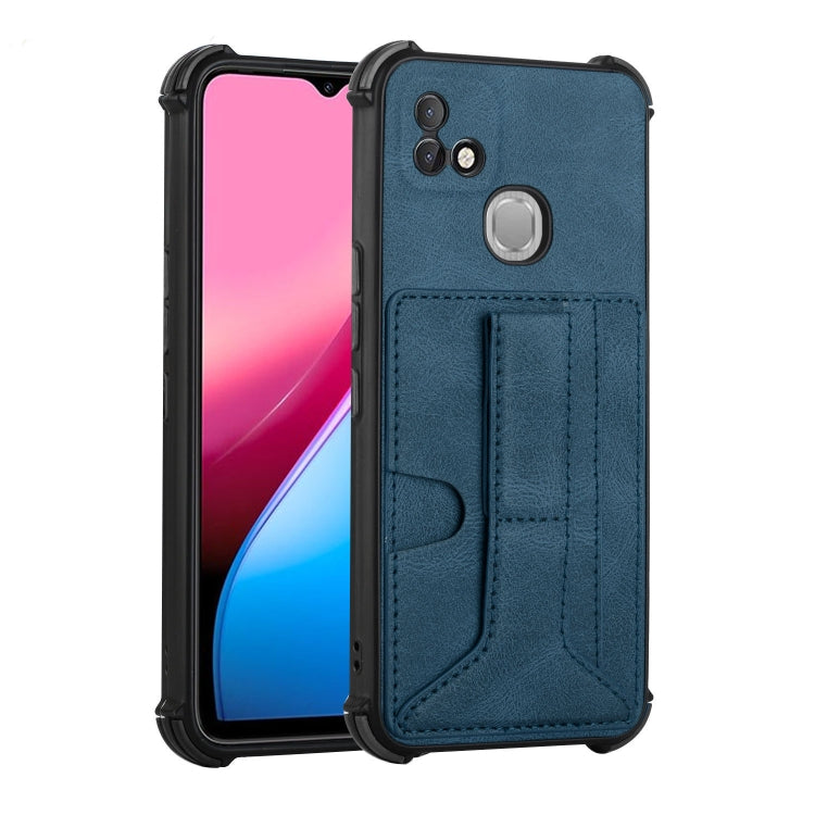 Dream Card Holder Leather Phone Case For Infinx Hot 10i