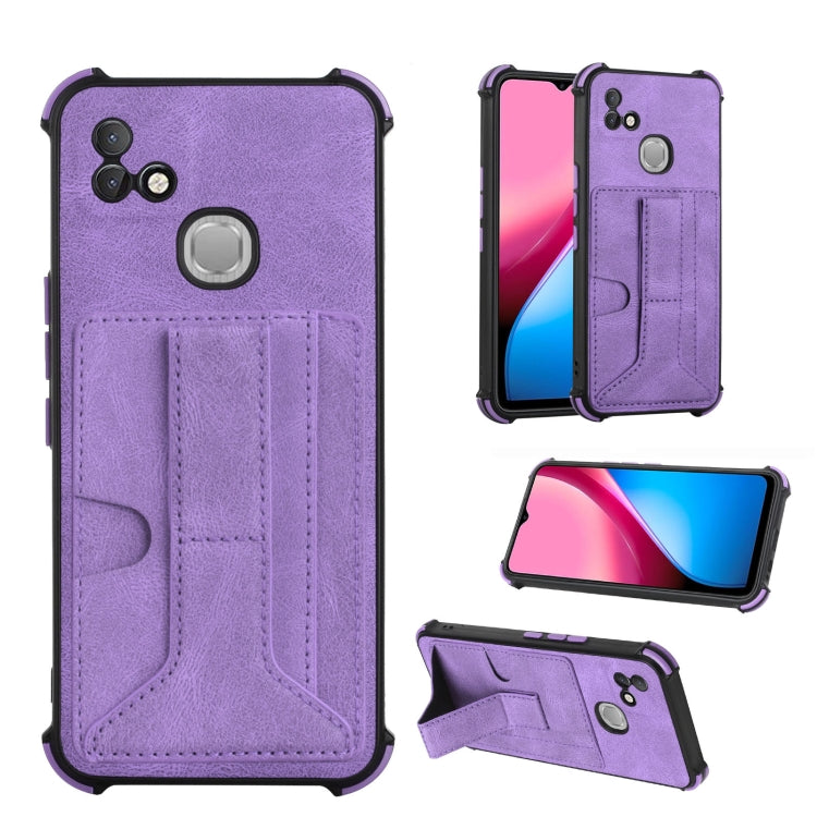 Dream Card Holder Leather Phone Case For Infinx Hot 10i